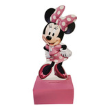 Minnie Mouse Rosa Alcancias Centro De Mesa 6 Piezas