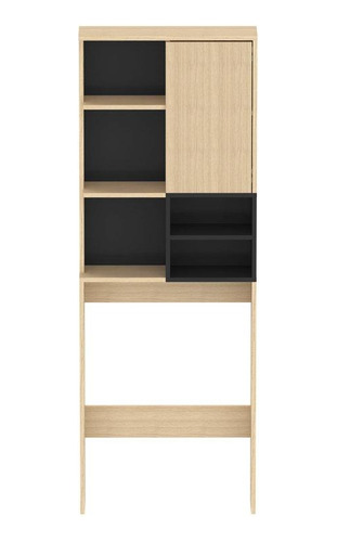 Mueble Moderno Lavarropas Lavadero  Baño Organizador Lm-006