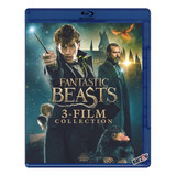 Animales Fantasticos 1 2 3 Trilogia Box 3 Peliculas Blu-ray 