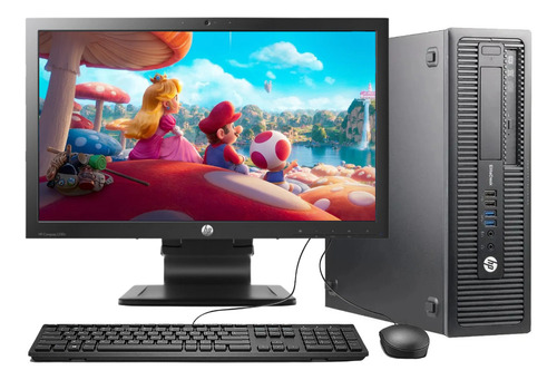 Equipo Hp 800 G1 I5 4ta 8 Gb Ram - 240 Gb Ssd + Monitor 22''