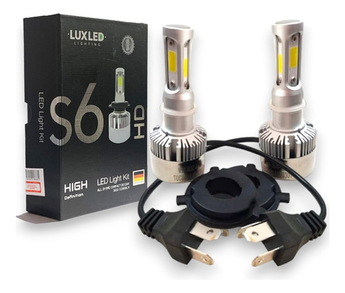 Kit Led Cree S6 Gold 40000 Lm H1 H3 H4 H7 H8 H9 H11 H16 Hb4