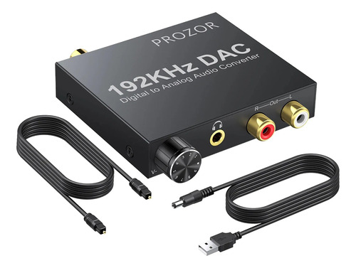 Convertidor Audio Dac Prozor 192khz Receptor Bluetooth 5.0