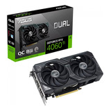 Placa De Vídeo Asus Geforce Rtx 4060 Ti Dual Oc 8g Gddr6 128