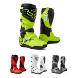 Jm Botas Fox Motion Boot Enduro Negra Gris Amarillo Fluo