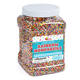  Sprinkles Arcoíris, 2.7 Libras - Compatible Con Repostería 