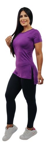 Blusa Vest Legging Longa Tapa Bum Bum Elastano Varias Cores