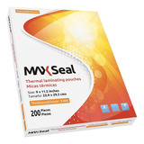 Mica Térmica Max Seal Carta 3mil 22.9 X 29.2 (200 Pz)