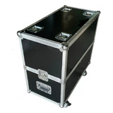 Flight Case Qsc K12 K12.2 Com Rodas E Suporte Empilhamento