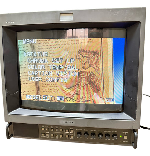 Monitor Profissional Sony Pvm 14m2u Veja O Vídeo!