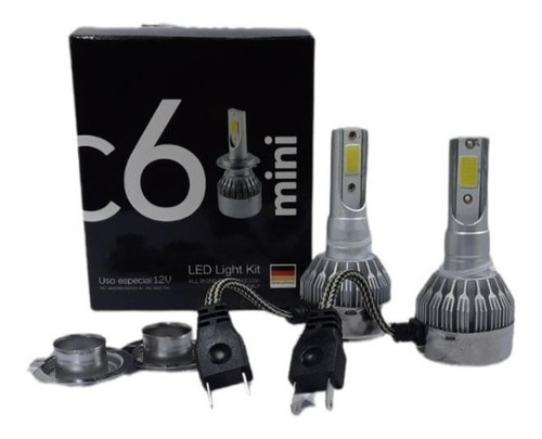 Kit Lamparas H7 Cree Led Mini C6 12v 20000lm 