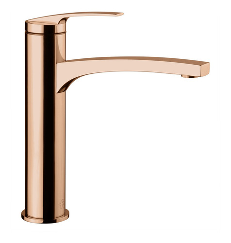 Griferia Fv Monocomando Cocina Alto Bonnie 0411/h1 Rose Gold