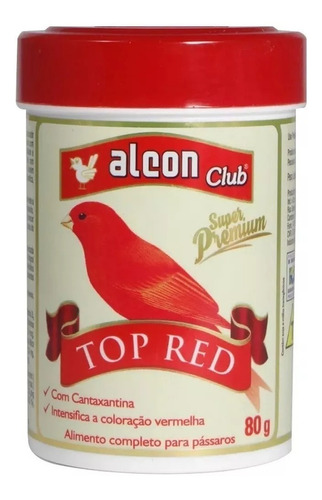 Ração Alcon Club Top Red 80g