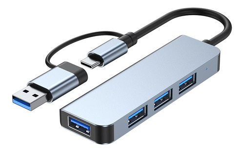 Hub Usb 3.0 Adaptador Usb C Divisor De Acoplamiento Datos