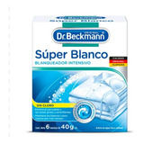 Blanqueador De Ropa Dr. Beckmann Súper Blanco 6pz De 40g C/u