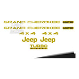 Calcos Jeep Grand Cherokee Limited Diesel Kit