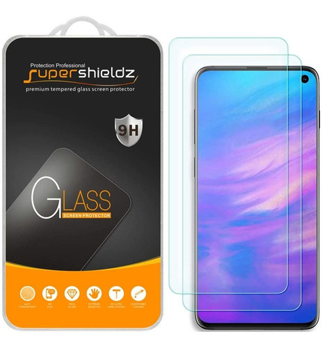 Protector De Pantalla Para Samsung Galaxy S10e Templado X2