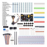 Kit De Componentes Electrónicos | Breadboard Resistor Precis