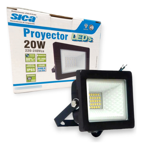 Reflector Multiled Sica Proyector 20w Apto Exterior