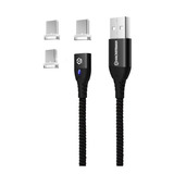 Cable Para Huawei Super Carga Tipo C 5a 3 Punta Supercharge