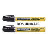 Marcador Para Caravanas All-weather Negro X 2 Unidades