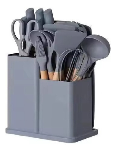 Kit Completo Jogo Utensílios De Cozinha 19 Peças