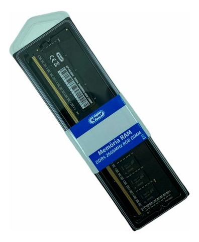 Memória Ram Gamer Ddr4 8gb Desktop 2400 Mhz Dimm Color Preta