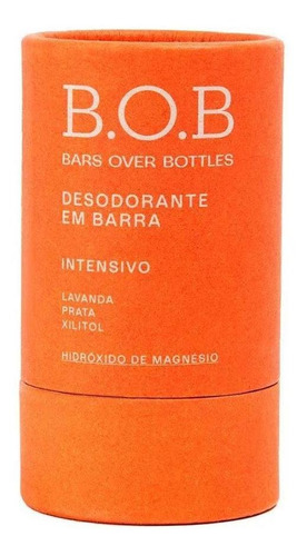 Desodorante Em Barra Natural Intensivo 50g Bars Over Bottles