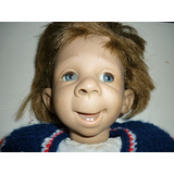 Muñeca Marca Simba Con Expresión Facial. Usada