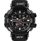 Reloj Timex Ufc Combat Para Hombre De 53 Mm - Correa Negra E