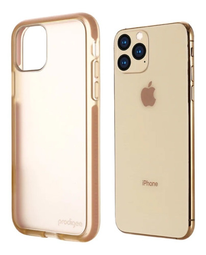 Funda Prodigee Para iPhone 11 Pro Safetee Smooth Gold