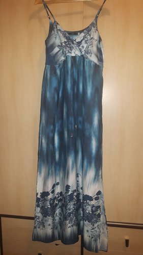 Vestido Longo Flores Azul (antix, Kitson, Cuplover)