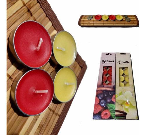 Velas Aromáticas 32 Pzs Aromaterapia Relajantes Hogar Regalo