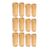 Vasos Traseros Para Ventosas De Bambú, 12 Unidades