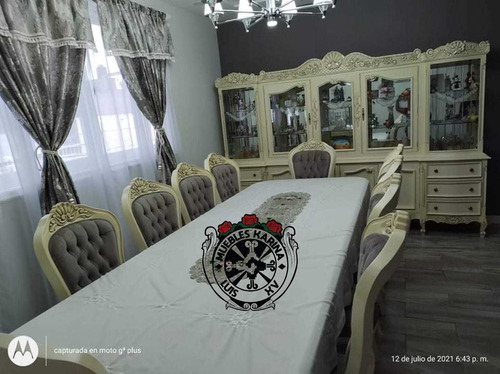 Comedor Luis Xv,clásica,elegante,provenzal,fina,talla A Mano