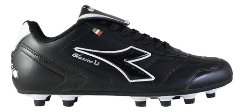 Botines Diadora Clasico Lt Field Cuero Campo Hombre Negro/bl