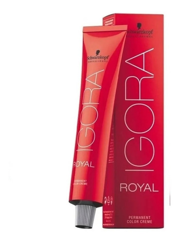 Igora Tinte Permanente Schwarzkopf 60ml Con Perox