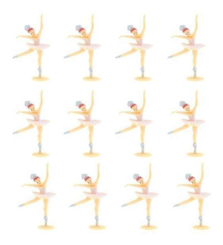 9 X 4-9pack 12pcs Mini Ballet Girl Baby Shower 9 Piezas
