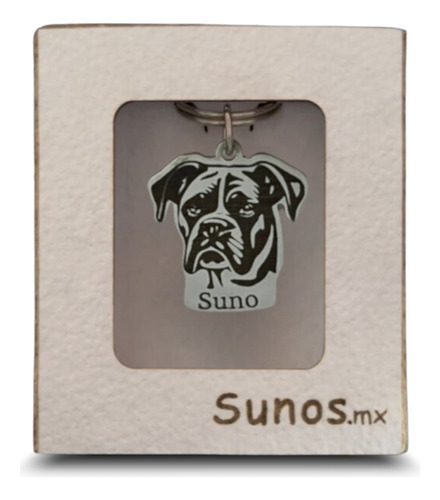 Placa De Identificación Para Perro 100% Personalizada