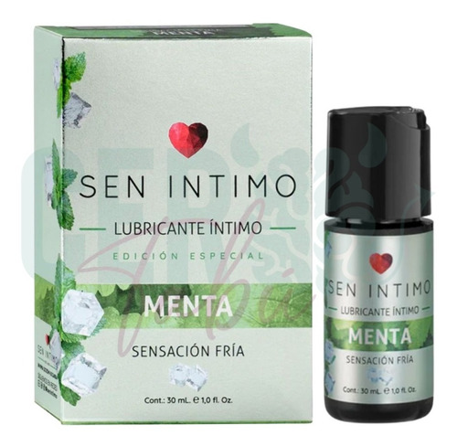 Lubricante Intimo Sabor Menta Sensación Fria Sen Intimo