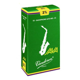 Palheta Vandoren Java Sax Alto Nº 2,5 Caixa C/ 10 Unid.