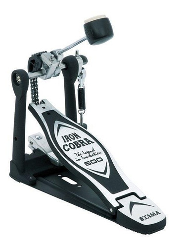 Pedal Single Tama Hp600db Iron Cobra Com Sistema Duo Glide