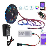 Kit Tira Led Magica Pixel Inteligente Ws2811 Bluetooth 5m