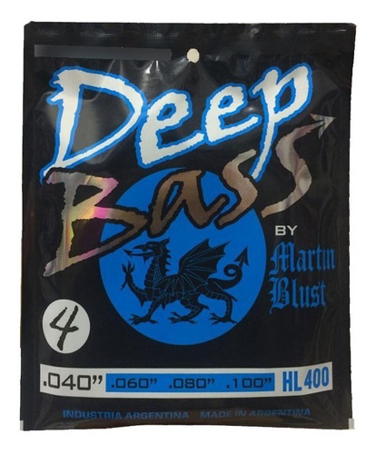 Encordado Bajo Deep Bass 40- 100 By Martin Blust - Hl 400