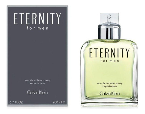 Eternity For Men Edt 200 Ml Hombre Calvin Klein