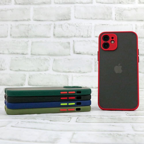 Funda Para iPhone Colores Mate, 10 Colores 