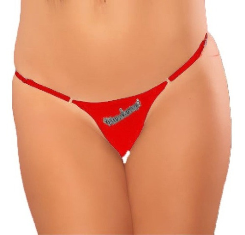 Micro Tanga Atendeme! Pasionel T051 Hilo Dental Rojo - Fun*