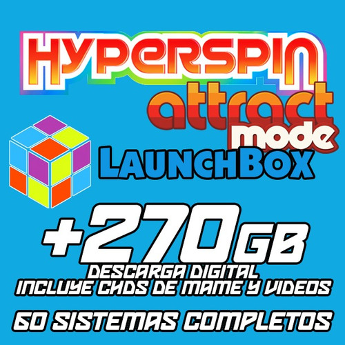 Hyperspin / Launchbox / 60 Sistemas / En +270gb