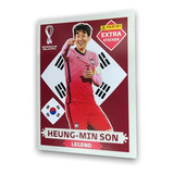Figurinha Extra Bordô Copa 2022 - Heung-min Son Legend 