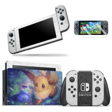 Skin Adesivo Protetor Nintendo Switch + Película Pokémon