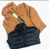 Campera Impermeable Importada Reversible 2 En 1